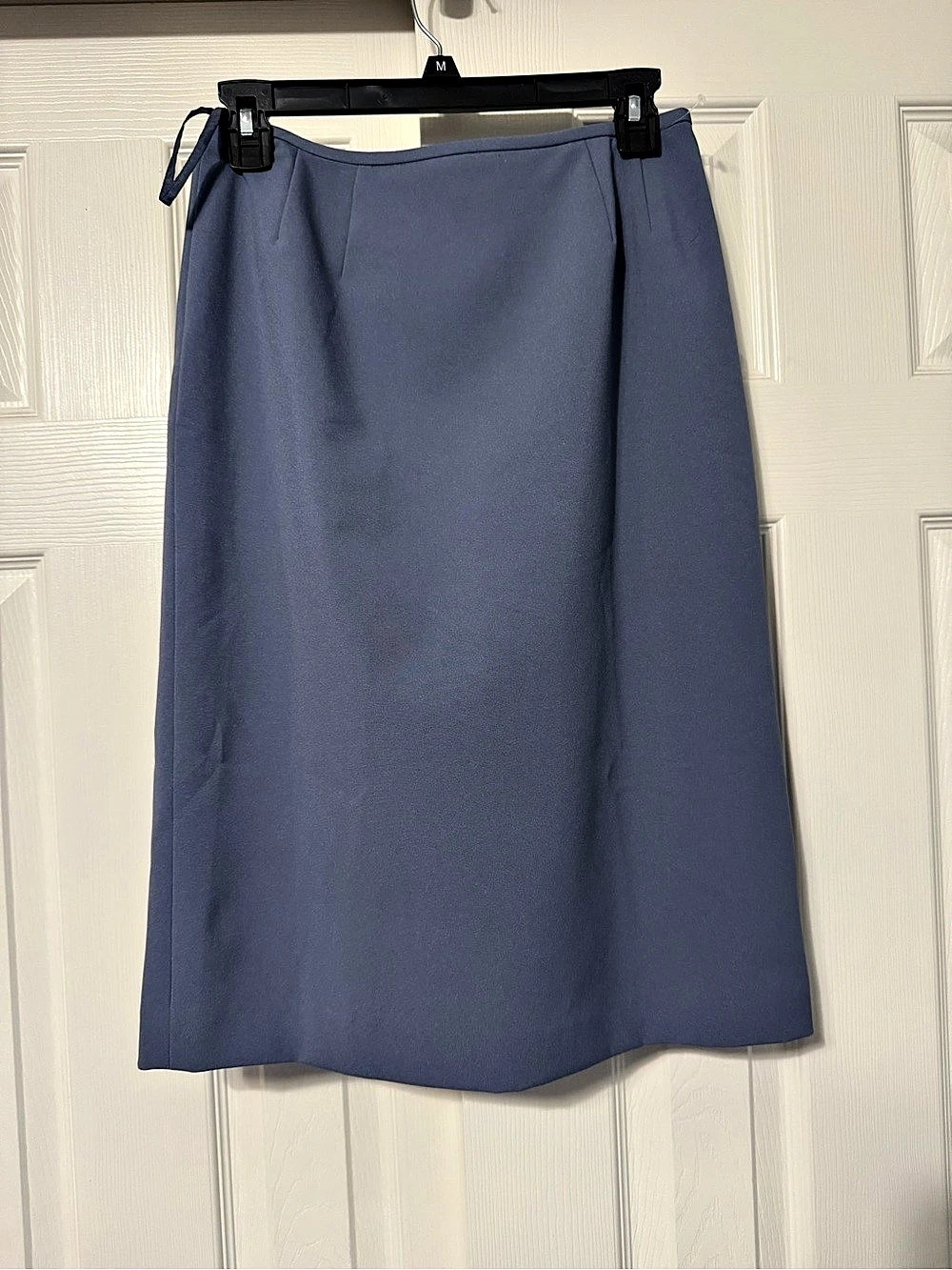 Kasper Blue A-Line Skirt Size 4